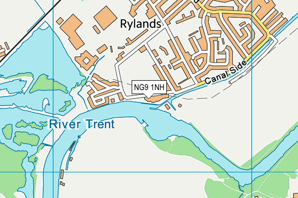 NG9 1NH map - OS VectorMap District (Ordnance Survey) NG9 1NH map - OS VectorMap District (Ordnance Survey)