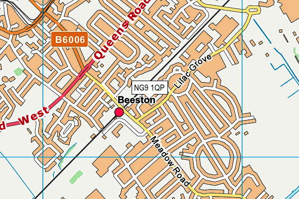 NG9 1QP map - OS VectorMap District (Ordnance Survey) NG9 1QP map - OS VectorMap District (Ordnance Survey)