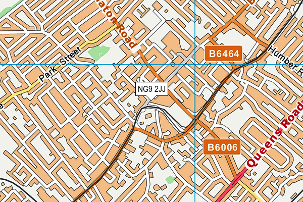 NG9 2JJ map - OS VectorMap District (Ordnance Survey) NG9 2JJ map - OS VectorMap District (Ordnance Survey)