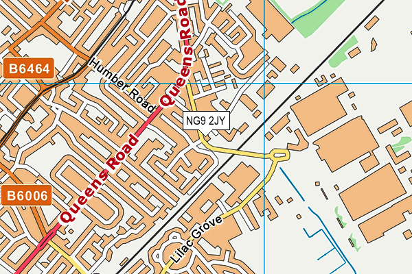 NG9 2JY map - OS VectorMap District (Ordnance Survey) NG9 2JY map - OS VectorMap District (Ordnance Survey)