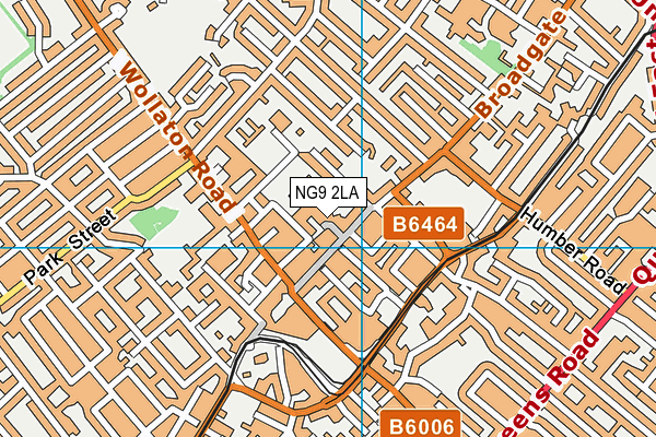 NG9 2LA map - OS VectorMap District (Ordnance Survey) NG9 2LA map - OS VectorMap District (Ordnance Survey)