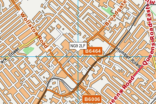 NG9 2LF map - OS VectorMap District (Ordnance Survey) NG9 2LF map - OS VectorMap District (Ordnance Survey)