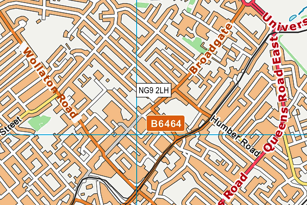 NG9 2LH map - OS VectorMap District (Ordnance Survey) NG9 2LH map - OS VectorMap District (Ordnance Survey)