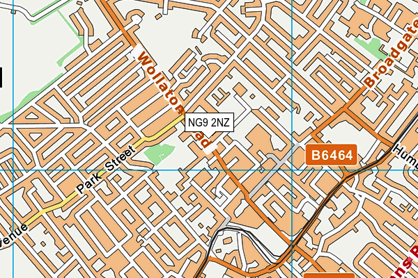 NG9 2NZ map - OS VectorMap District (Ordnance Survey) NG9 2NZ map - OS VectorMap District (Ordnance Survey)