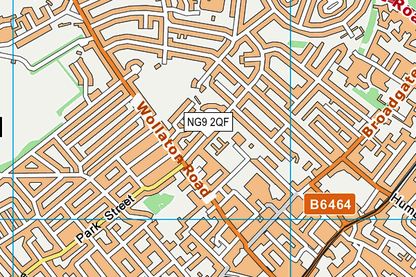 NG9 2QF map - OS VectorMap District (Ordnance Survey) NG9 2QF map - OS VectorMap District (Ordnance Survey)