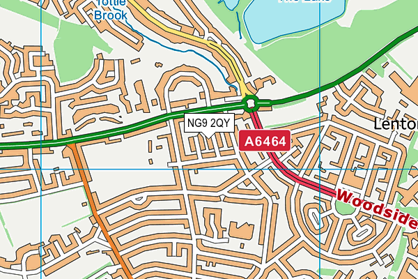 NG9 2QY map - OS VectorMap District (Ordnance Survey) NG9 2QY map - OS VectorMap District (Ordnance Survey)