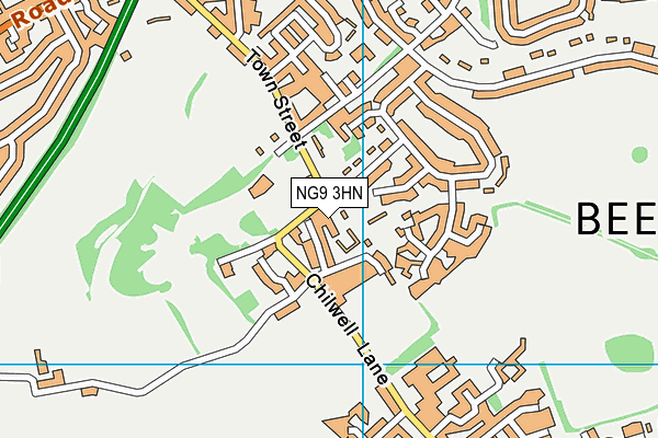 NG9 3HN map - OS VectorMap District (Ordnance Survey) NG9 3HN map - OS VectorMap District (Ordnance Survey)