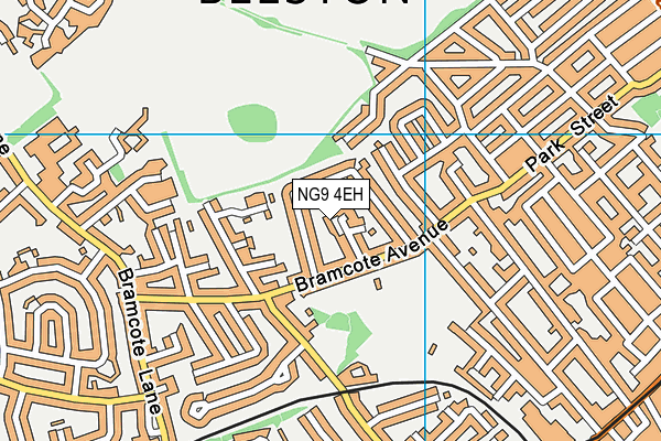 NG9 4EH map - OS VectorMap District (Ordnance Survey) NG9 4EH map - OS VectorMap District (Ordnance Survey)