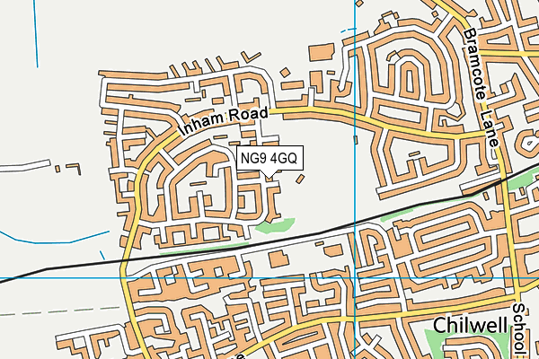 NG9 4GQ map - OS VectorMap District (Ordnance Survey) NG9 4GQ map - OS VectorMap District (Ordnance Survey)