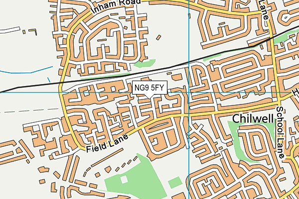 NG9 5FY map - OS VectorMap District (Ordnance Survey) NG9 5FY map - OS VectorMap District (Ordnance Survey)
