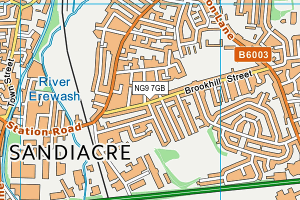 NG9 7GB map - OS VectorMap District (Ordnance Survey) NG9 7GB map - OS VectorMap District (Ordnance Survey)