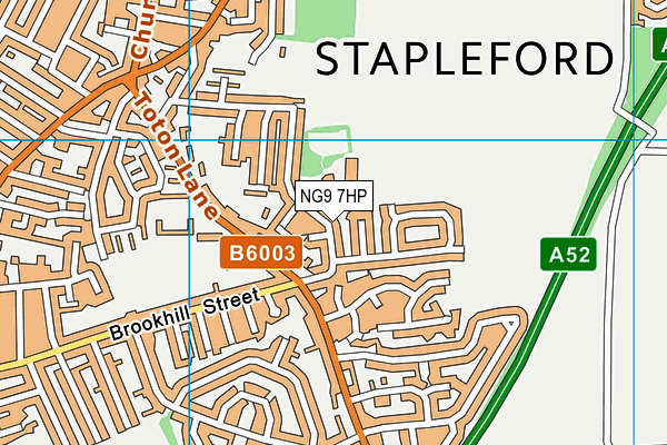 NG9 7HP map - OS VectorMap District (Ordnance Survey) NG9 7HP map - OS VectorMap District (Ordnance Survey)
