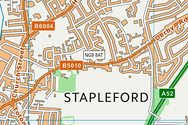 NG9 8AT map - OS VectorMap District (Ordnance Survey) NG9 8AT map - OS VectorMap District (Ordnance Survey)