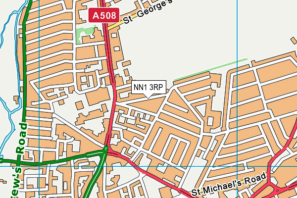 NN1 3RP map - OS VectorMap District (Ordnance Survey)