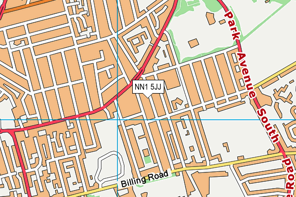 NN1 5JJ map - OS VectorMap District (Ordnance Survey) NN1 5JJ map - OS VectorMap District (Ordnance Survey)