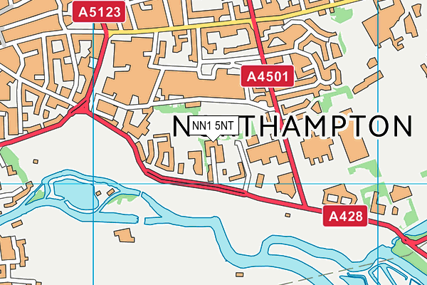 NN1 5NT map - OS VectorMap District (Ordnance Survey) NN1 5NT map - OS VectorMap District (Ordnance Survey)