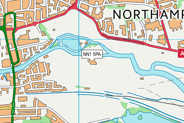 NN1 5PA map - OS VectorMap District (Ordnance Survey) NN1 5PA map - OS VectorMap District (Ordnance Survey)