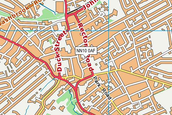 NN10 0AF map - OS VectorMap District (Ordnance Survey) NN10 0AF map - OS VectorMap District (Ordnance Survey)