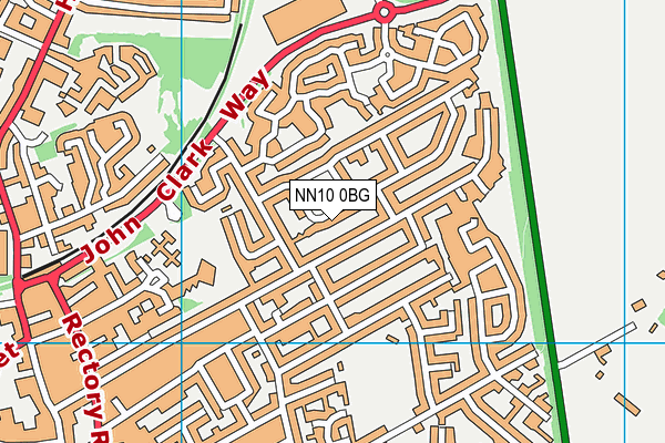 NN10 0BG map - OS VectorMap District (Ordnance Survey) NN10 0BG map - OS VectorMap District (Ordnance Survey)