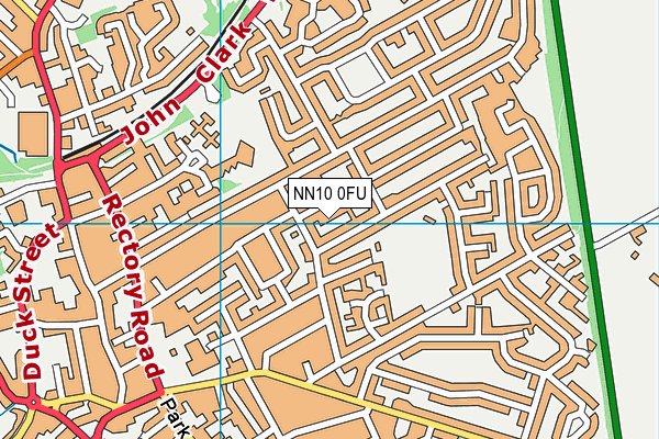 NN10 0FU map - OS VectorMap District (Ordnance Survey) NN10 0FU map - OS VectorMap District (Ordnance Survey)