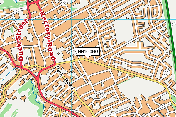 NN10 0HG map - OS VectorMap District (Ordnance Survey) NN10 0HG map - OS VectorMap District (Ordnance Survey)