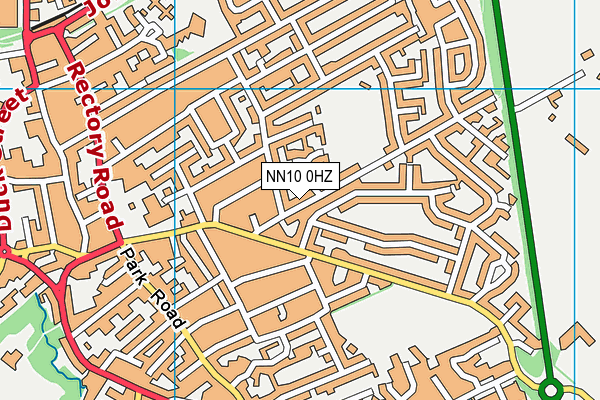 NN10 0HZ map - OS VectorMap District (Ordnance Survey) NN10 0HZ map - OS VectorMap District (Ordnance Survey)