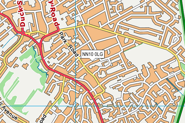 NN10 0LG map - OS VectorMap District (Ordnance Survey) NN10 0LG map - OS VectorMap District (Ordnance Survey)