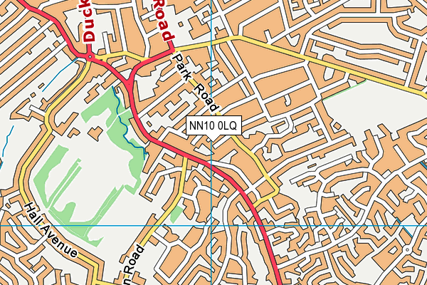 NN10 0LQ map - OS VectorMap District (Ordnance Survey) NN10 0LQ map - OS VectorMap District (Ordnance Survey)