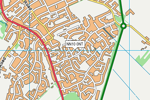 NN10 0NT map - OS VectorMap District (Ordnance Survey) NN10 0NT map - OS VectorMap District (Ordnance Survey)