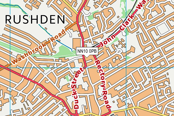 NN10 0PB map - OS VectorMap District (Ordnance Survey) NN10 0PB map - OS VectorMap District (Ordnance Survey)