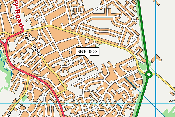 NN10 0QG map - OS VectorMap District (Ordnance Survey) NN10 0QG map - OS VectorMap District (Ordnance Survey)