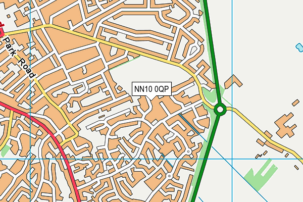 NN10 0QP map - OS VectorMap District (Ordnance Survey) NN10 0QP map - OS VectorMap District (Ordnance Survey)