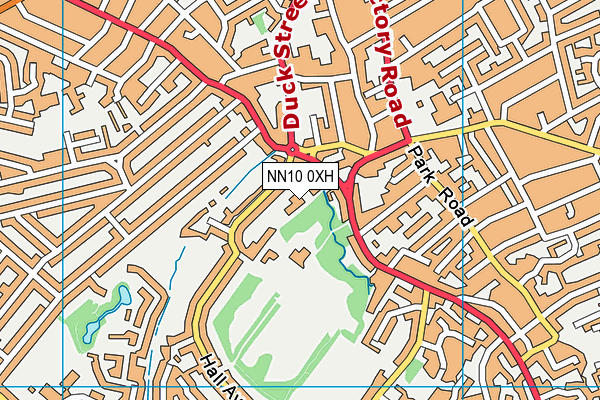 NN10 0XH map - OS VectorMap District (Ordnance Survey) NN10 0XH map - OS VectorMap District (Ordnance Survey)