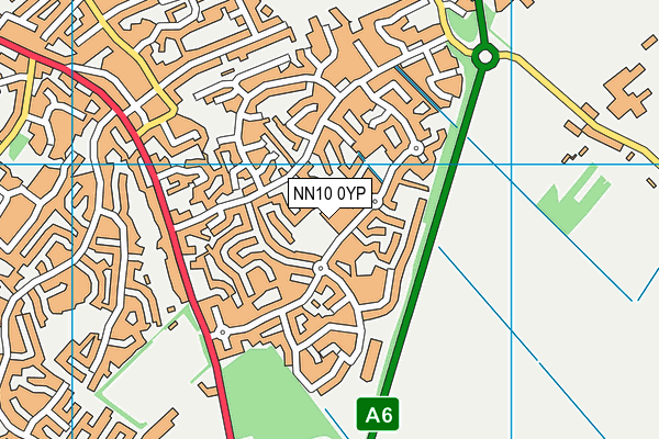 NN10 0YP map - OS VectorMap District (Ordnance Survey) NN10 0YP map - OS VectorMap District (Ordnance Survey)