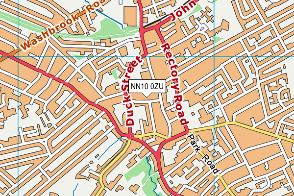 NN10 0ZU map - OS VectorMap District (Ordnance Survey) NN10 0ZU map - OS VectorMap District (Ordnance Survey)