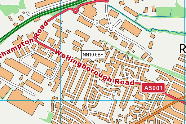 NN10 6BF map - OS VectorMap District (Ordnance Survey) NN10 6BF map - OS VectorMap District (Ordnance Survey)