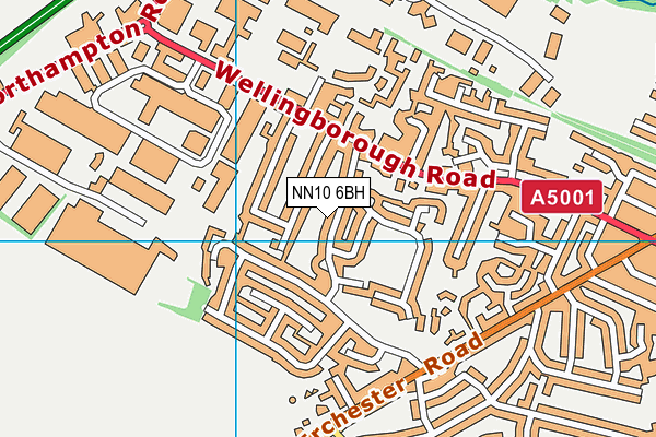 NN10 6BH map - OS VectorMap District (Ordnance Survey) NN10 6BH map - OS VectorMap District (Ordnance Survey)