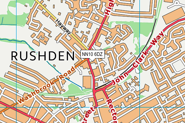 NN10 6DZ map - OS VectorMap District (Ordnance Survey) NN10 6DZ map - OS VectorMap District (Ordnance Survey)