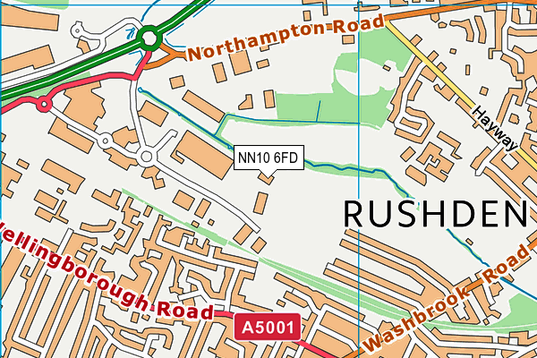 NN10 6FD map - OS VectorMap District (Ordnance Survey) NN10 6FD map - OS VectorMap District (Ordnance Survey)