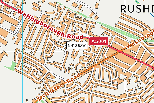 NN10 6XW map - OS VectorMap District (Ordnance Survey) NN10 6XW map - OS VectorMap District (Ordnance Survey)