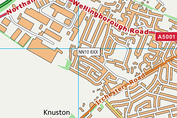 NN10 6XX map - OS VectorMap District (Ordnance Survey) NN10 6XX map - OS VectorMap District (Ordnance Survey)
