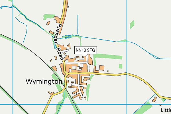 NN10 9FG map - OS VectorMap District (Ordnance Survey) NN10 9FG map - OS VectorMap District (Ordnance Survey)