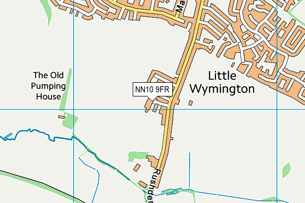 NN10 9FR map - OS VectorMap District (Ordnance Survey) NN10 9FR map - OS VectorMap District (Ordnance Survey)