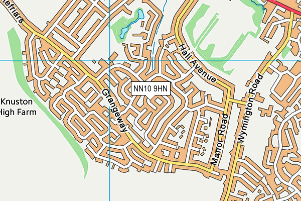 NN10 9HN map - OS VectorMap District (Ordnance Survey) NN10 9HN map - OS VectorMap District (Ordnance Survey)