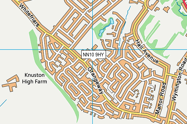 NN10 9HY map - OS VectorMap District (Ordnance Survey) NN10 9HY map - OS VectorMap District (Ordnance Survey)