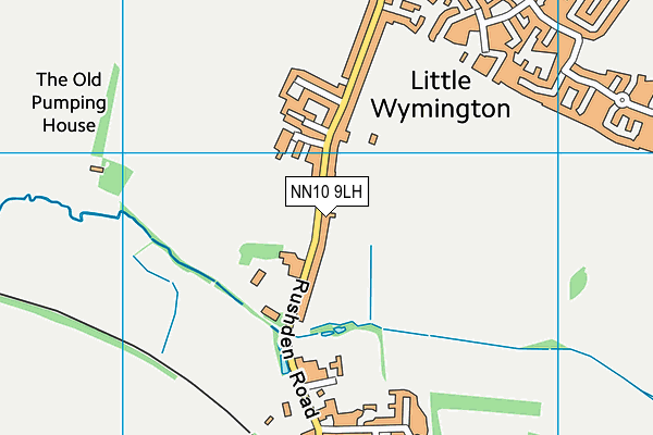 NN10 9LH map - OS VectorMap District (Ordnance Survey) NN10 9LH map - OS VectorMap District (Ordnance Survey)