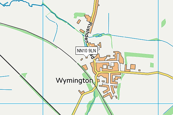 NN10 9LN map - OS VectorMap District (Ordnance Survey) NN10 9LN map - OS VectorMap District (Ordnance Survey)