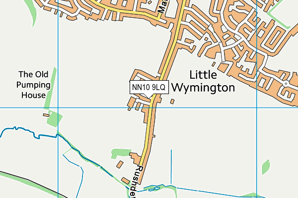 NN10 9LQ map - OS VectorMap District (Ordnance Survey) NN10 9LQ map - OS VectorMap District (Ordnance Survey)