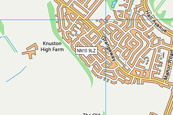 NN10 9LZ map - OS VectorMap District (Ordnance Survey) NN10 9LZ map - OS VectorMap District (Ordnance Survey)