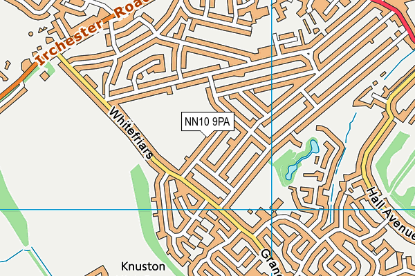 NN10 9PA map - OS VectorMap District (Ordnance Survey) NN10 9PA map - OS VectorMap District (Ordnance Survey)